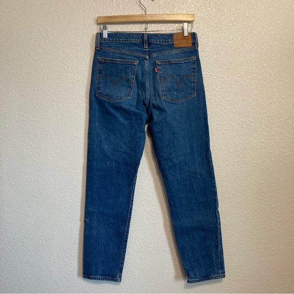 Levi’s Premium Wedgie Icon Fit High Waist Ankle Jeans Size 28 - Picture 5 of 16